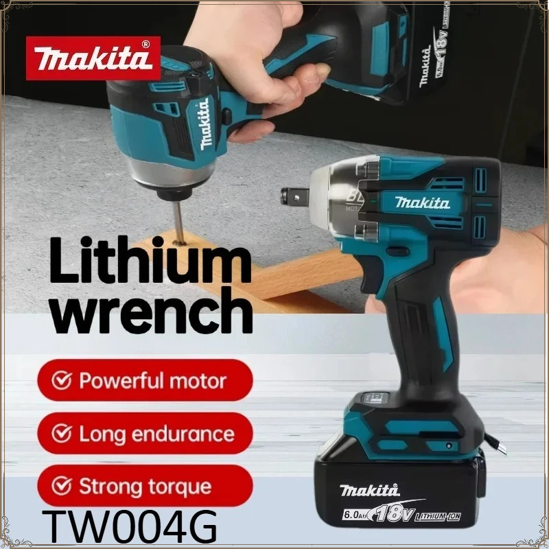 Cordless Drill Driver - Makita 630N.m Brushless Screwdriver Machine Cordless
