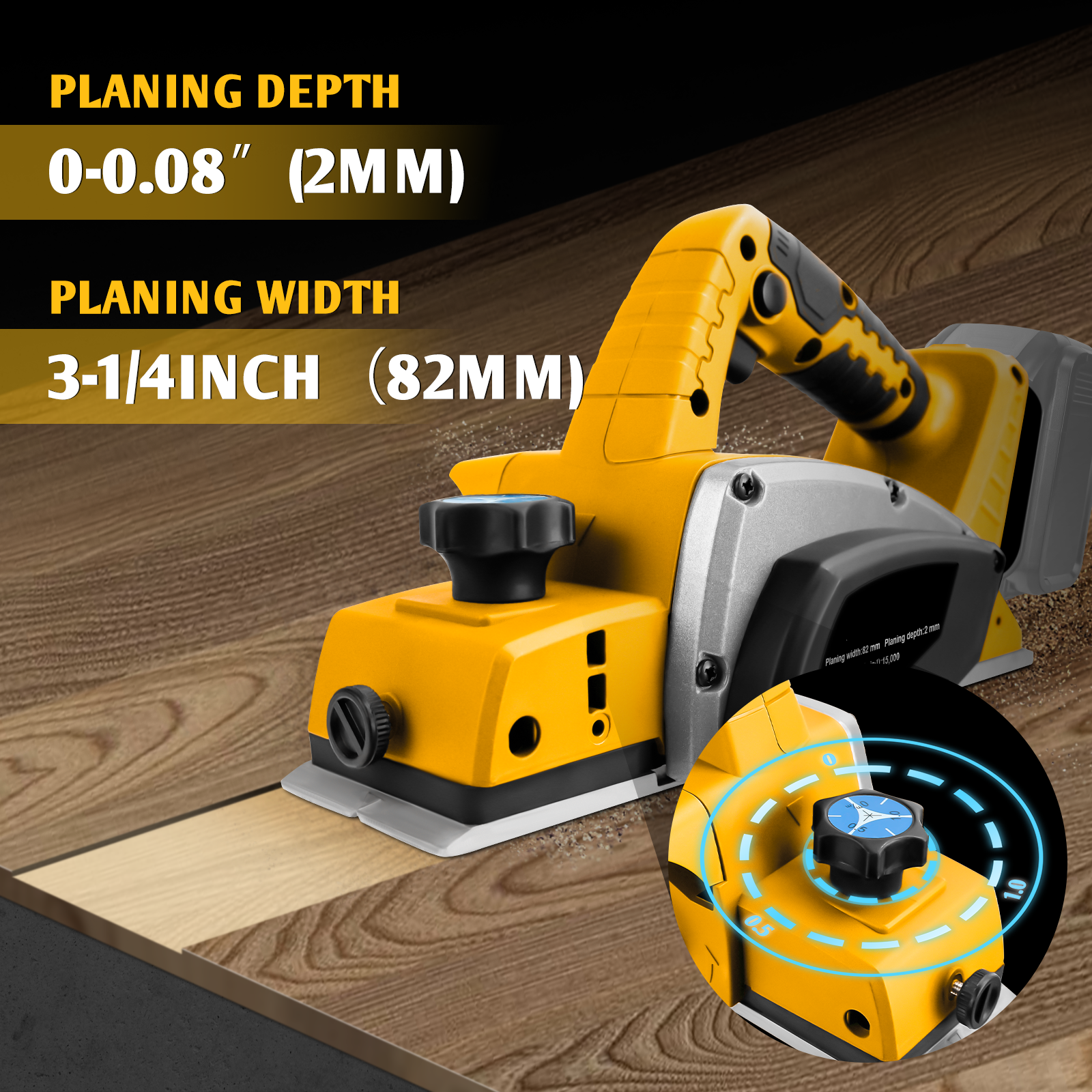 Planer Handheld Electric - Electric Hand Planer for Dewalt 20V