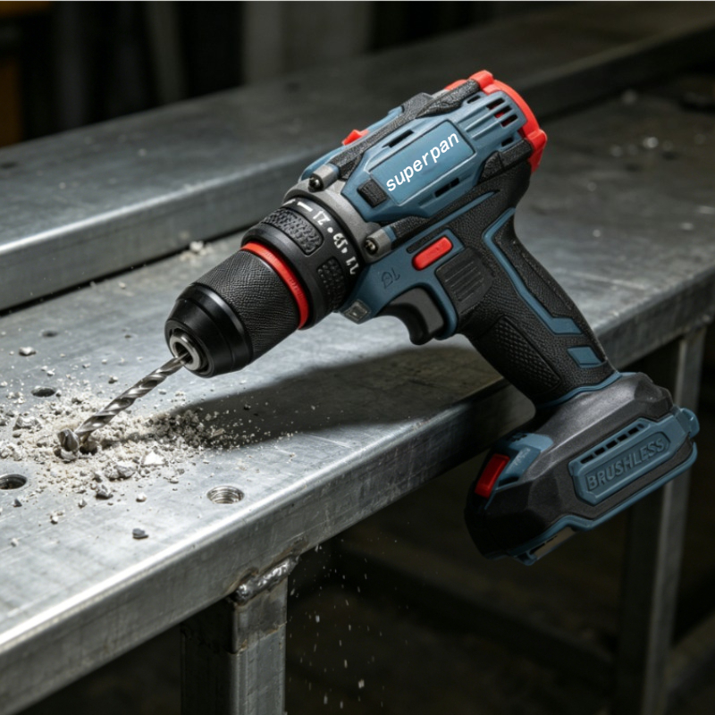 Cordless Drill Driver - Professional Brushless Drill Driver, SuperPan Cordless