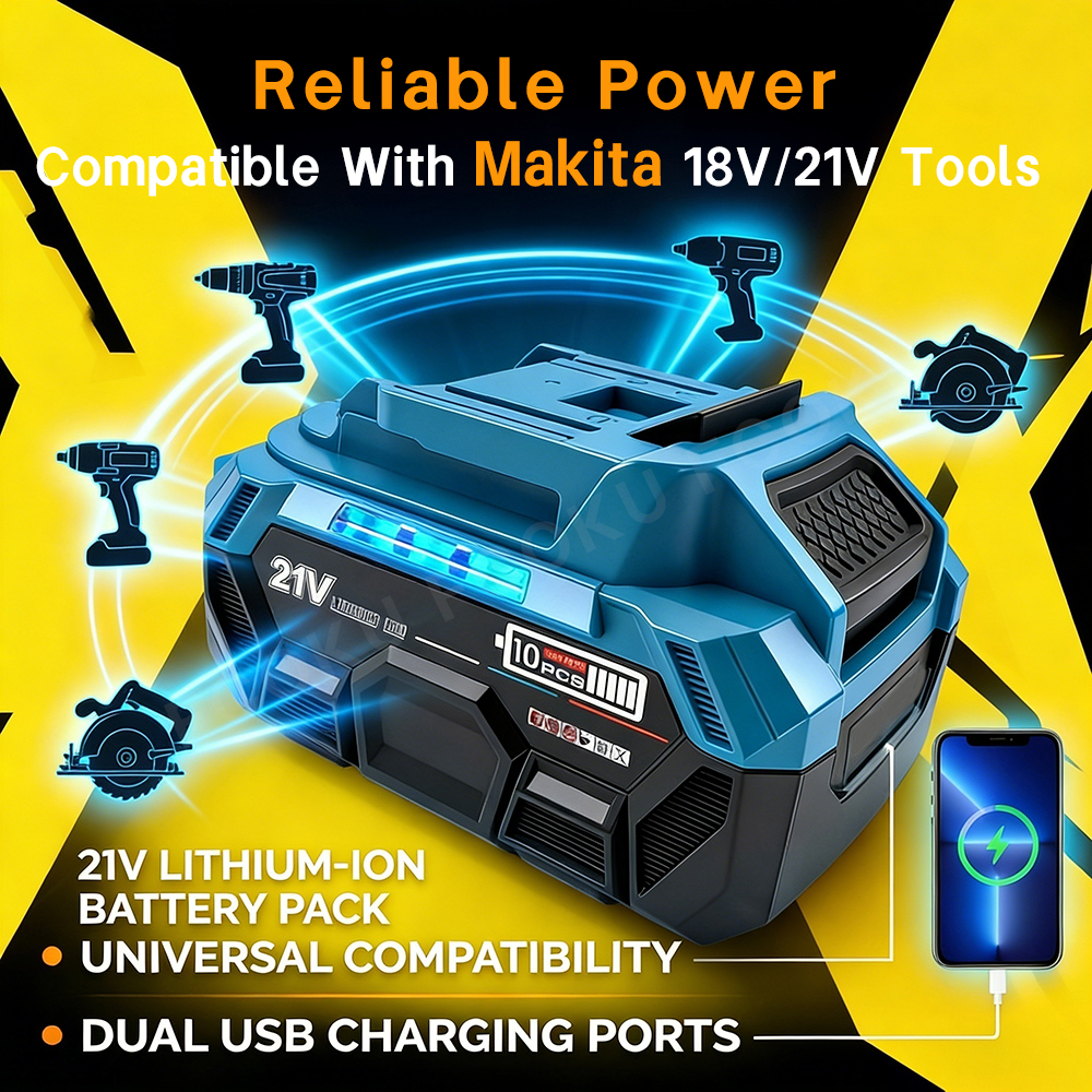 21V 6.0Ah Lithium Battery for  – Power Tools Ltd recenzja i cena