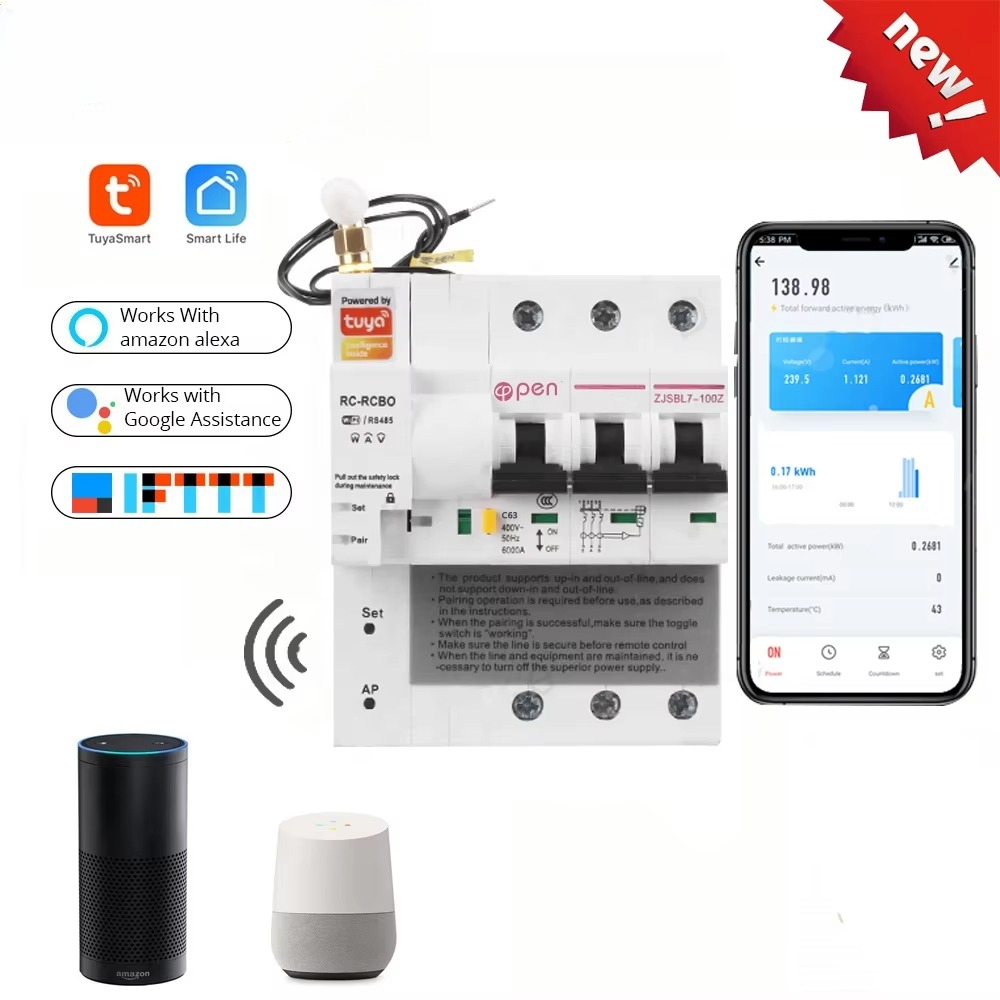 3P Three Phases Tuya WiFI Ener – Power Tools Google recenzja i cena