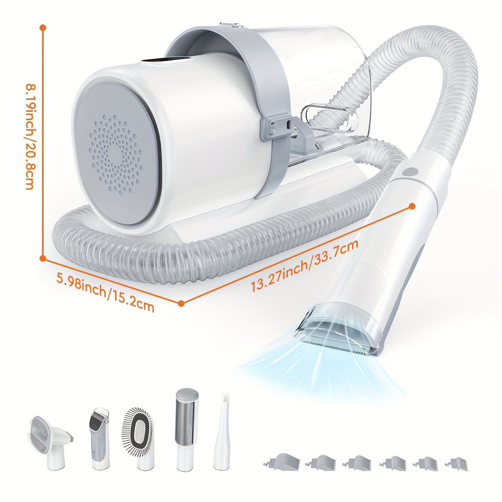 Pet Grooming Vacuum Kit 5 in 1 – Power Tools Professional recenzja i cena