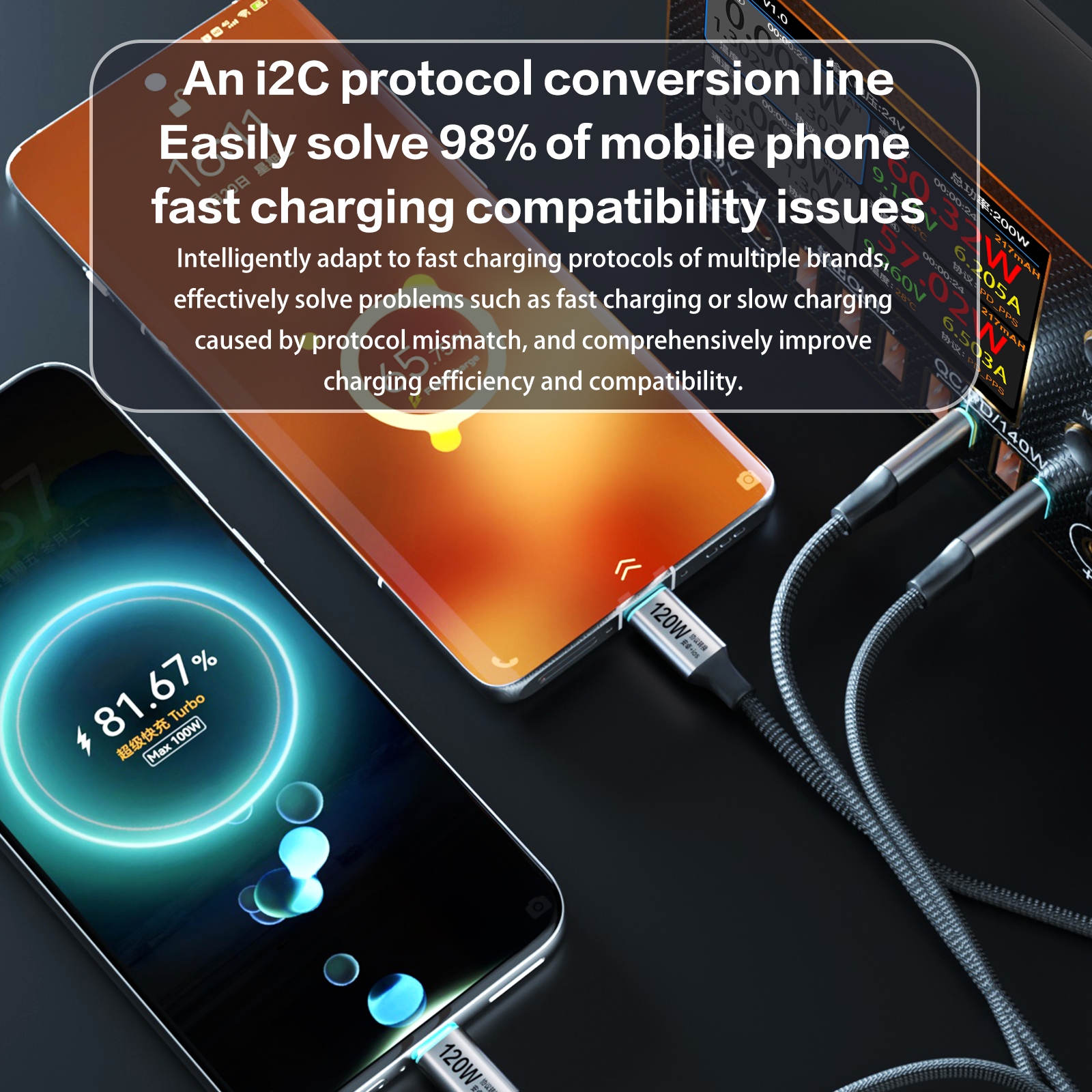 i2C Turbo 120W PPS Protocol Fa – Xiaomi Power Tools recenzja i cena