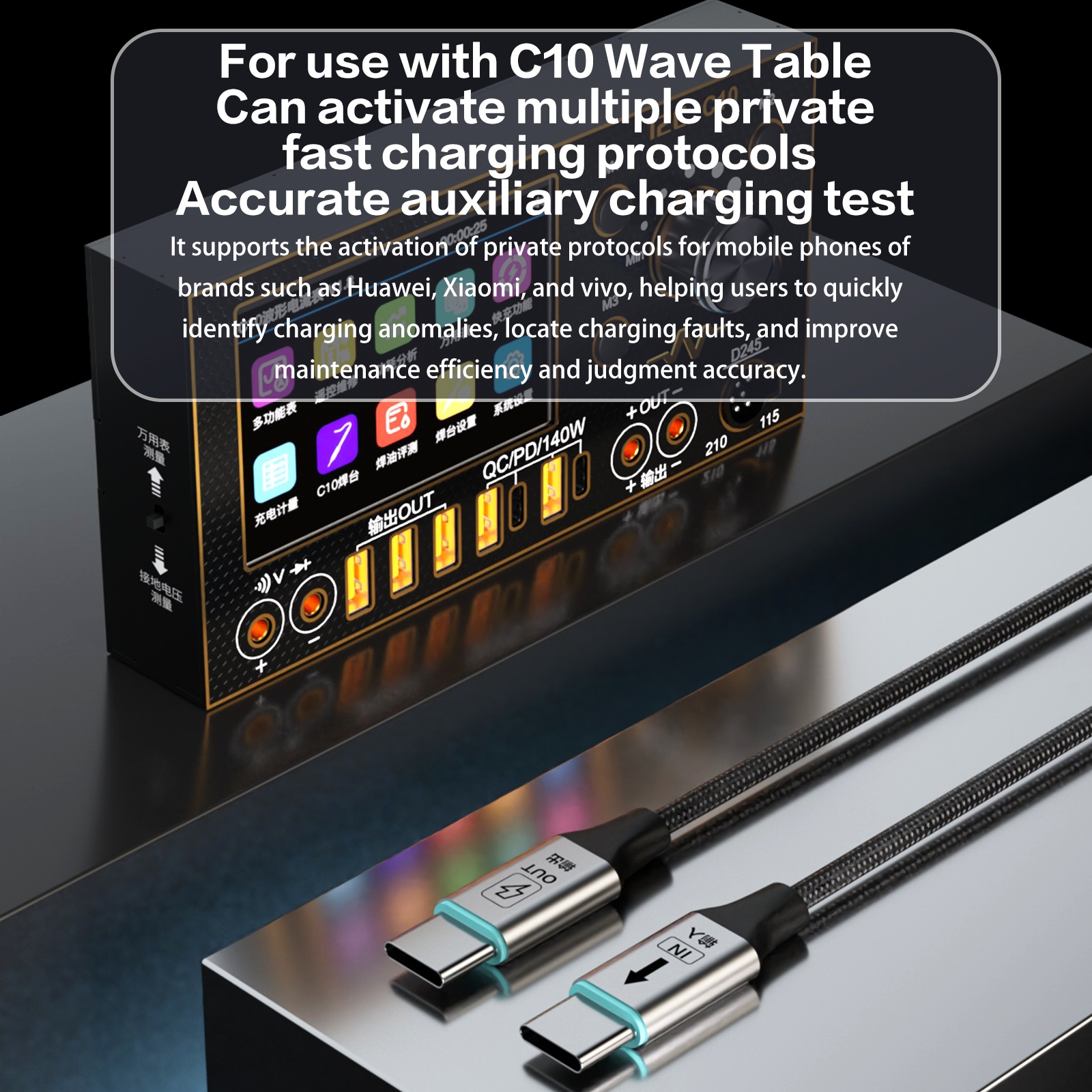 i2C Turbo 120W PPS Protocol Fa – Xiaomi Power Tools recenzja i cena
