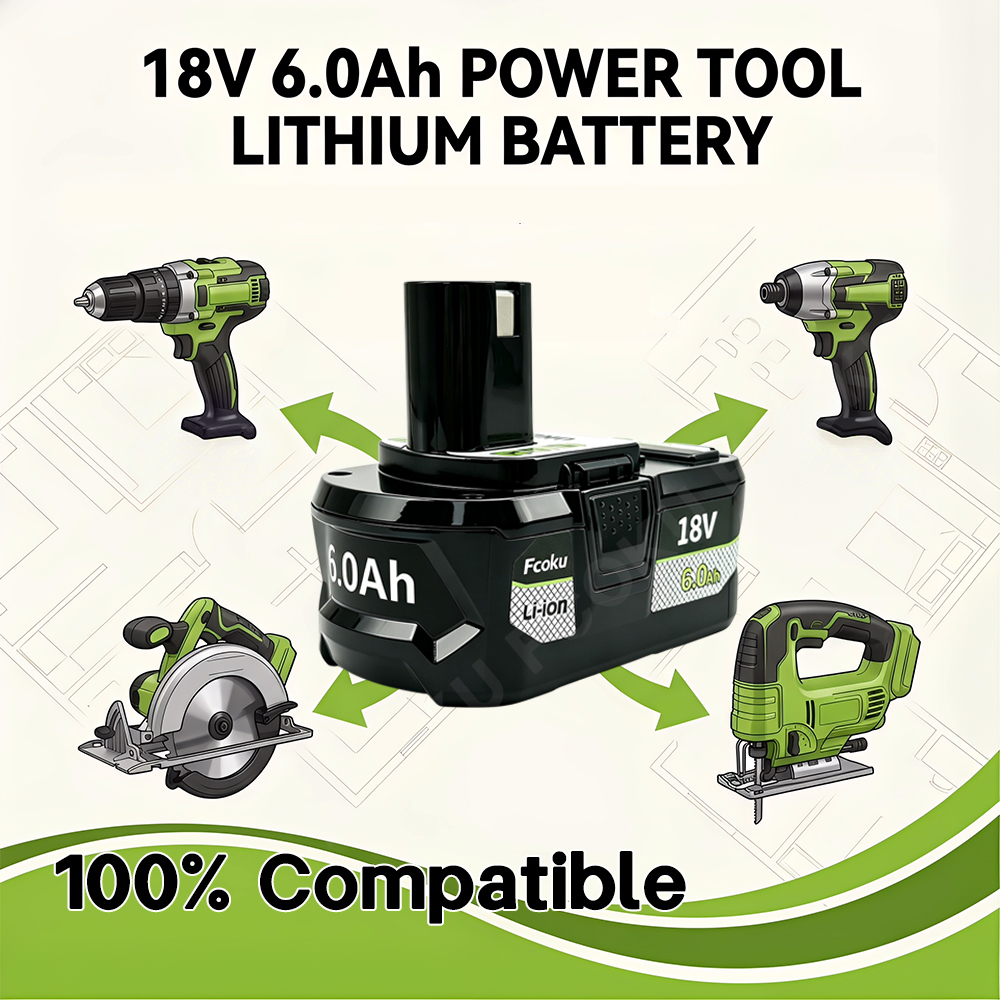 18V 6.0Ah Rechargeable Li-ion  – Power Tools Ltd recenzja i cena