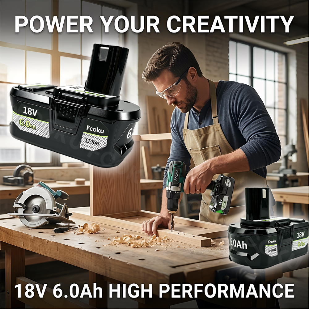 18V 6.0Ah Rechargeable Li-ion  – Power Tools Ltd recenzja i cena
