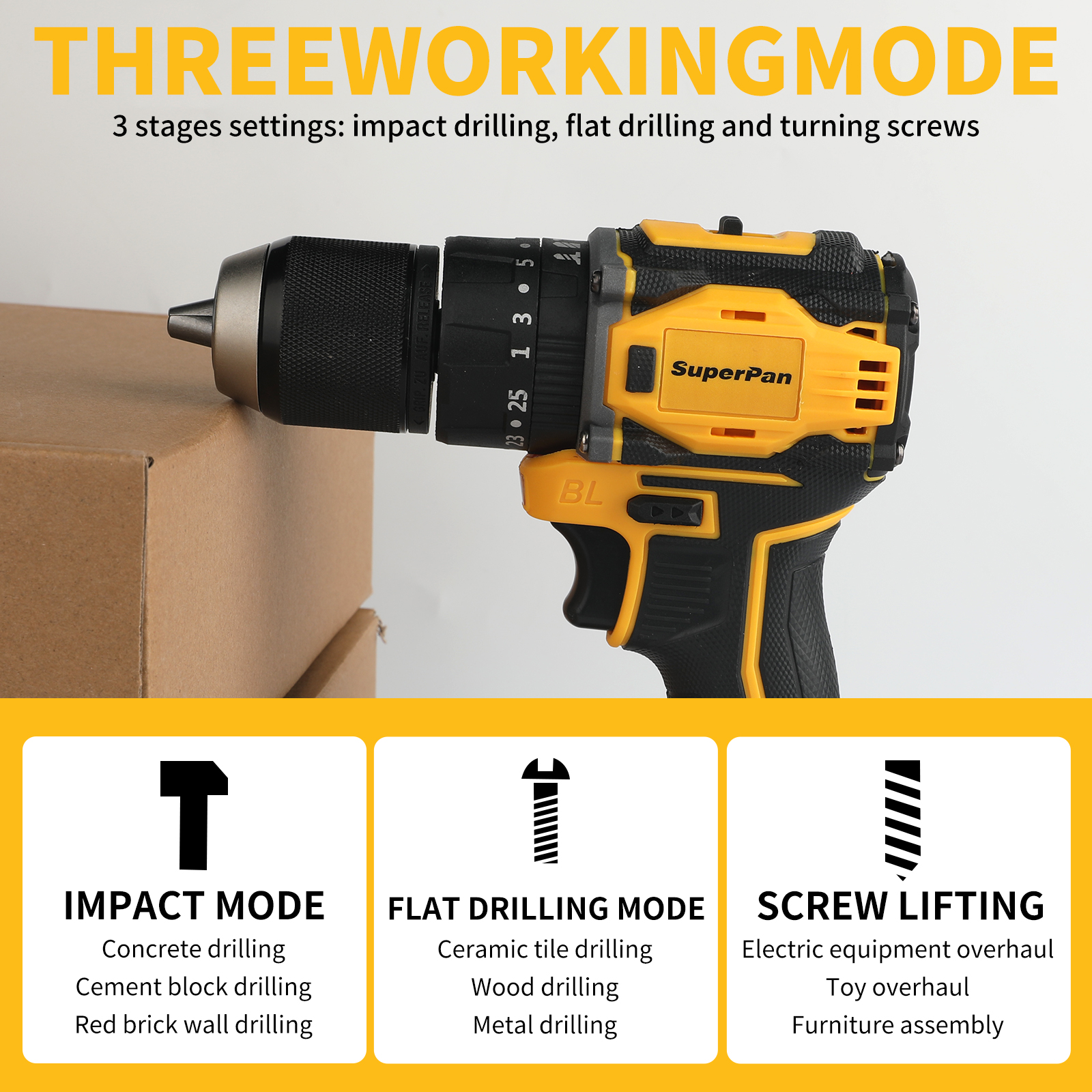 20V Brushless Cordless Drill D – Cordless Drill Driver recenzja i cena