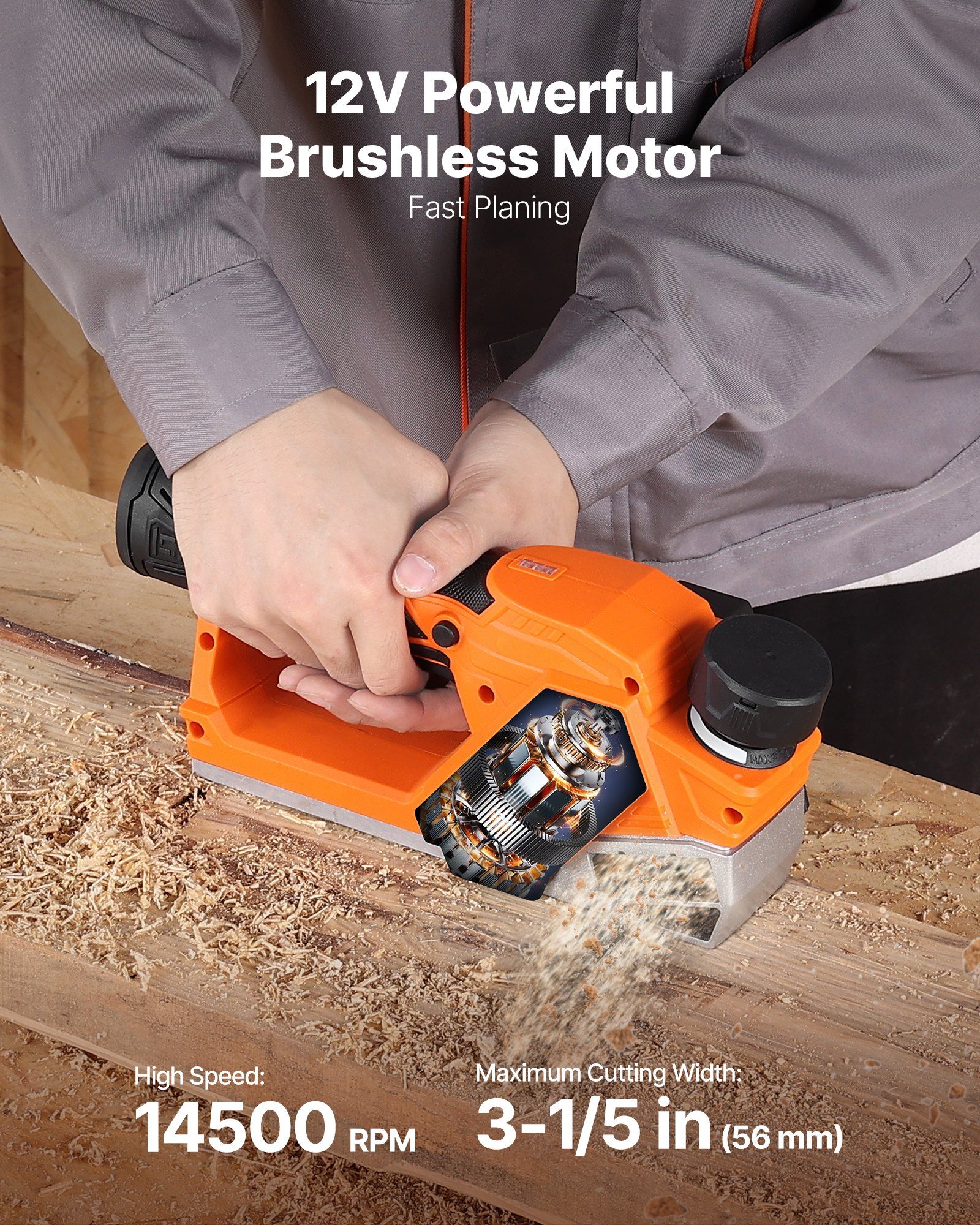 Cordless Handheld Planer, 2-1/ – Planer Handheld Electric recenzja i cena