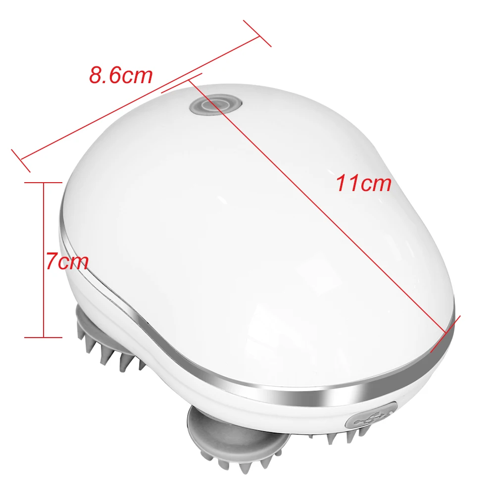 Head Scalp Massager with 4 Kne – Power Tools Red recenzja i cena