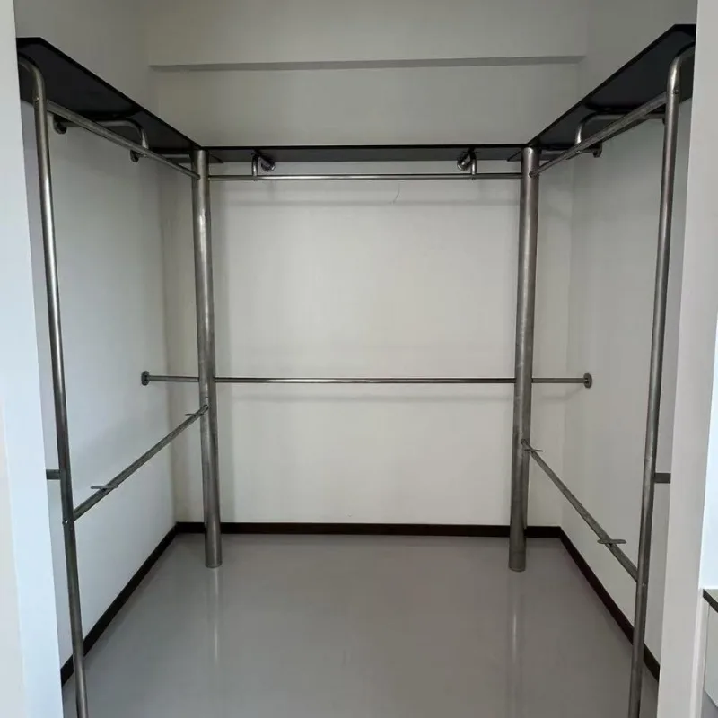 Stainless steel brushed clothi – Power Tools Display Rack recenzja i cena
