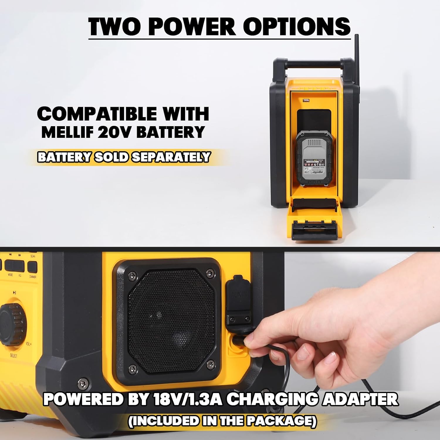 IPX54 Waterproof Jobsite Radio – Power Tools Google recenzja i cena