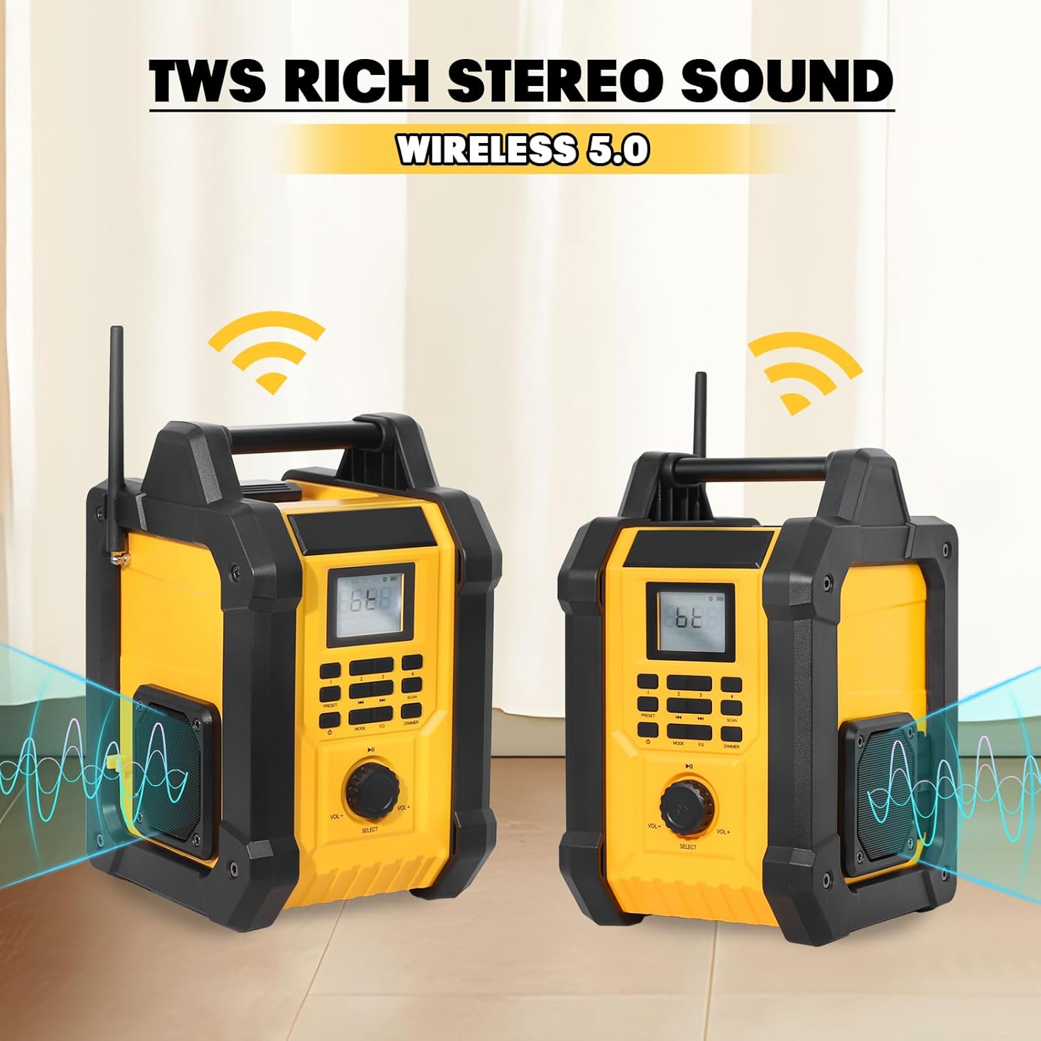 IPX54 Waterproof Jobsite Radio – Power Tools Google recenzja i cena