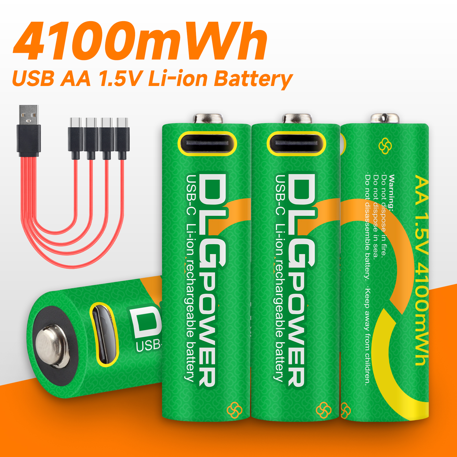 DLGpower USB C 1.5V 4100mWh AA – Power Tools Keyboard Manager recenzja i cena