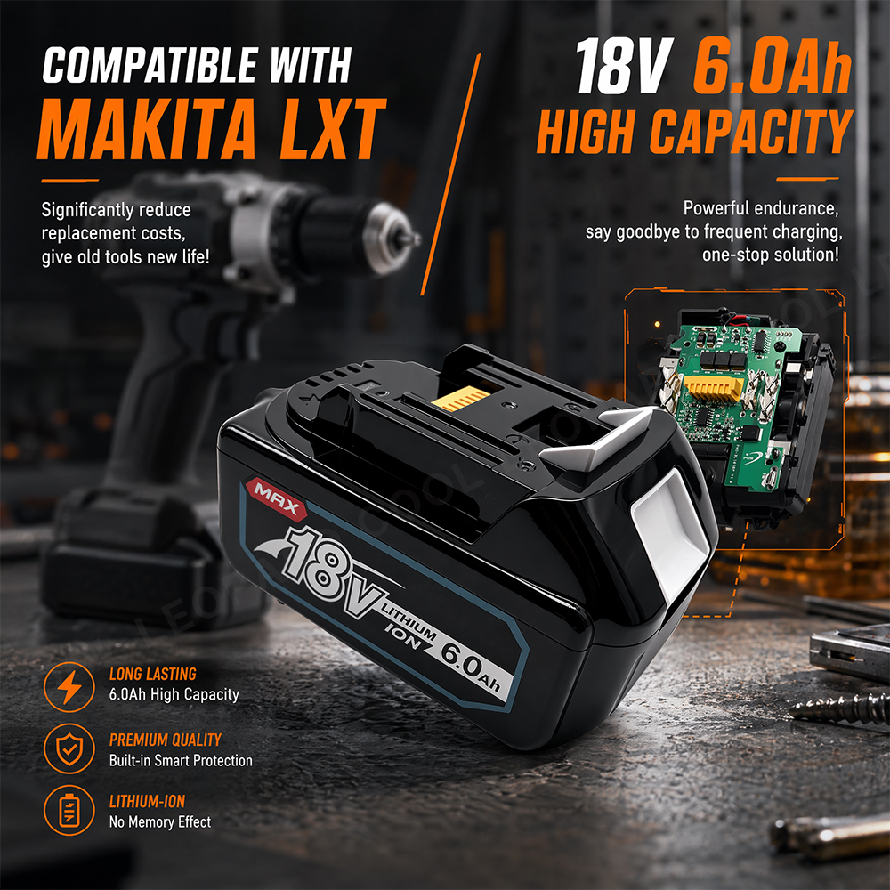 For Makita LXT 18V 6.0Ah High  – Power Tools Ltd recenzja i cena
