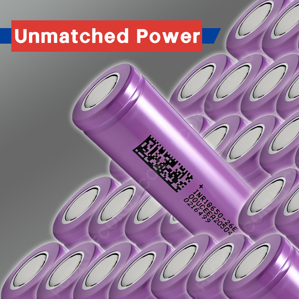 100% New INR18650 26E Battery  – Power Tools Ltd recenzja i cena