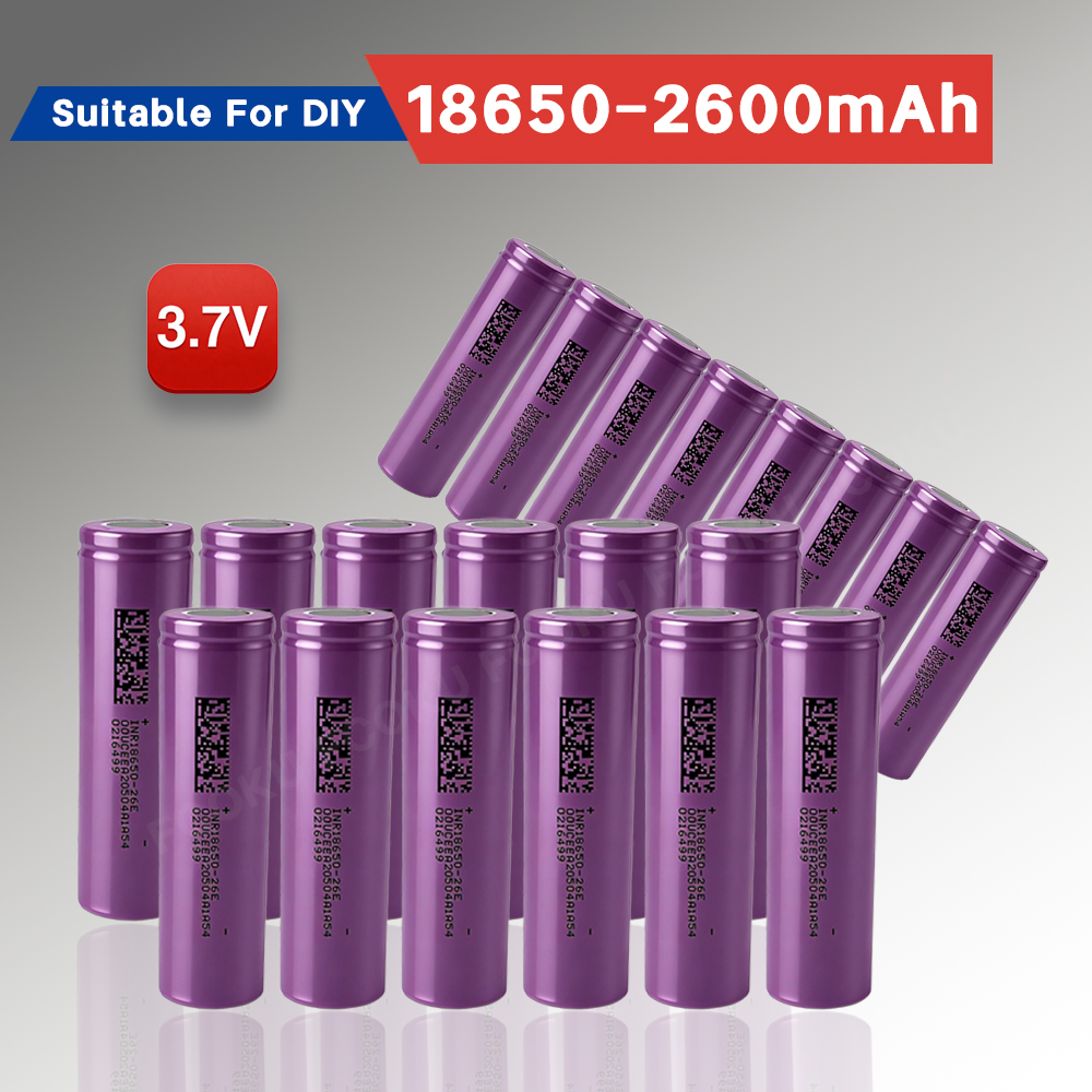 100% New INR18650 26E Battery  – Power Tools Ltd recenzja i cena
