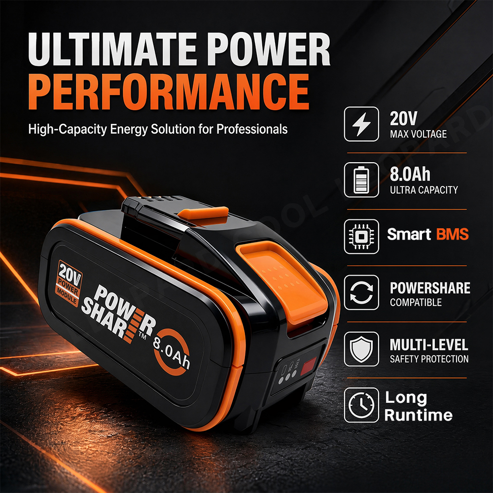 For Worx  20V Lithium Battery  – Power Tools Ltd recenzja i cena