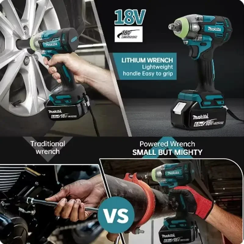 Makita  TW004G For 18V Battery – Cordless Drill Driver recenzja i cena