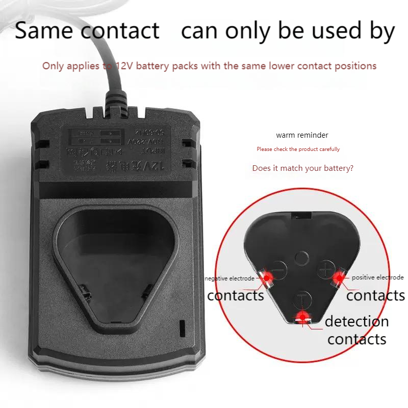 12V/12.6V Li-ion Rechargeable  – Power Tools Jobs recenzja i cena