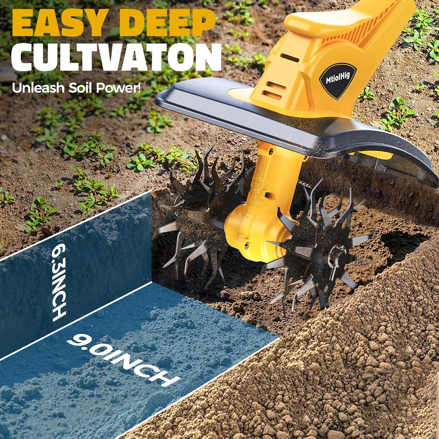 Cordless Tiller Cultivator Com – Power Tools Jobs recenzja i cena