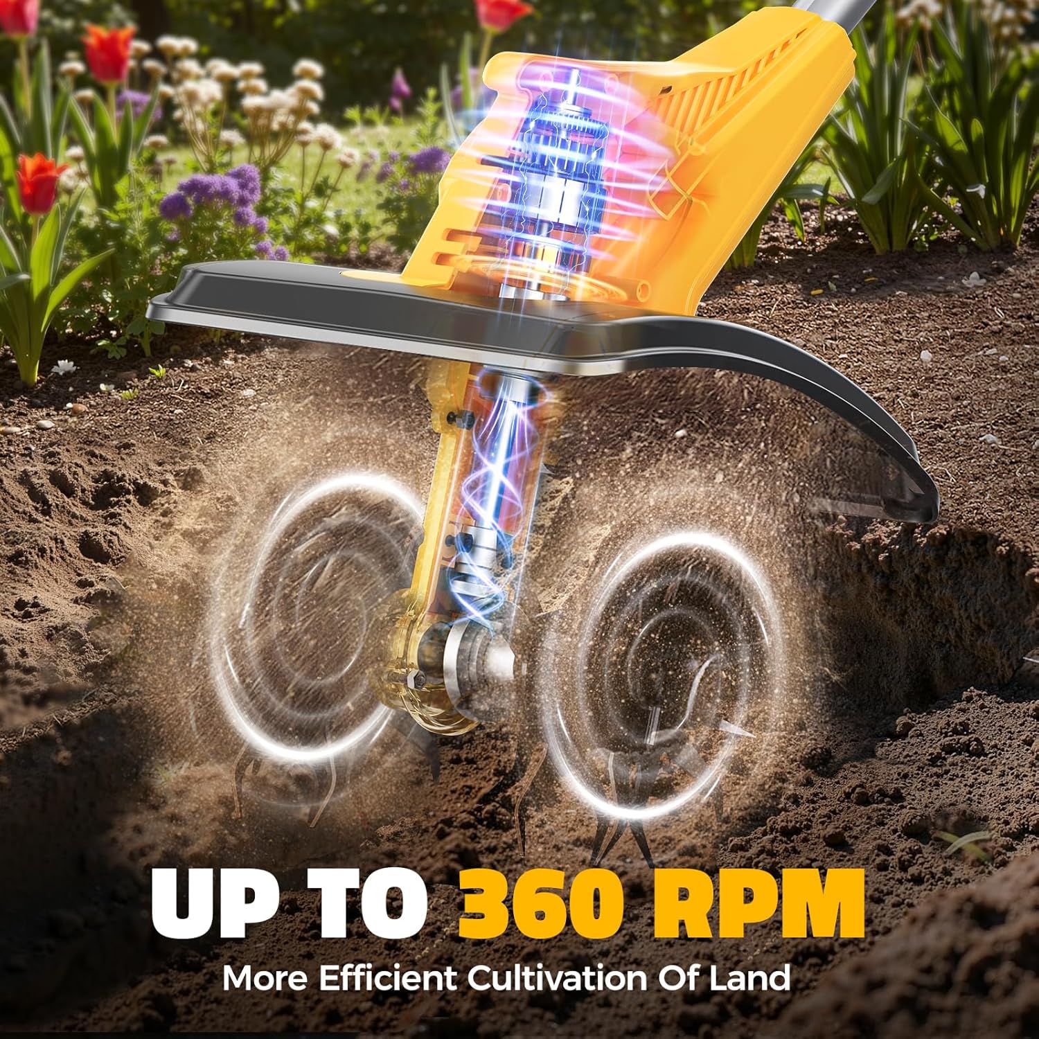 Cordless Tiller Cultivator Com – Power Tools Jobs recenzja i cena