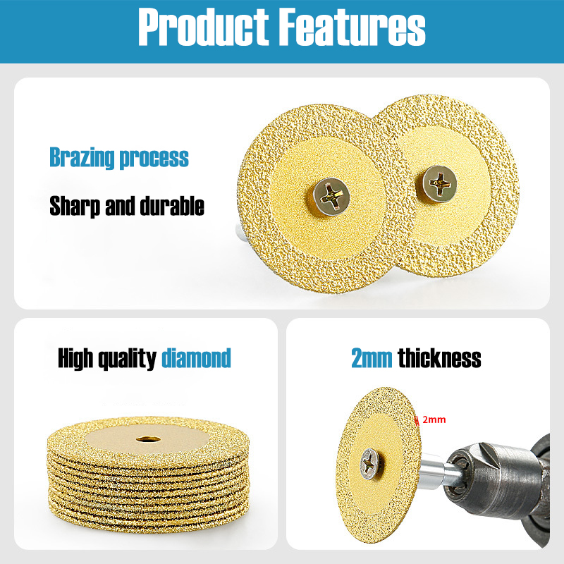 40mm Braze Diamond Saw Blade M – Power Tools Jobs recenzja i cena