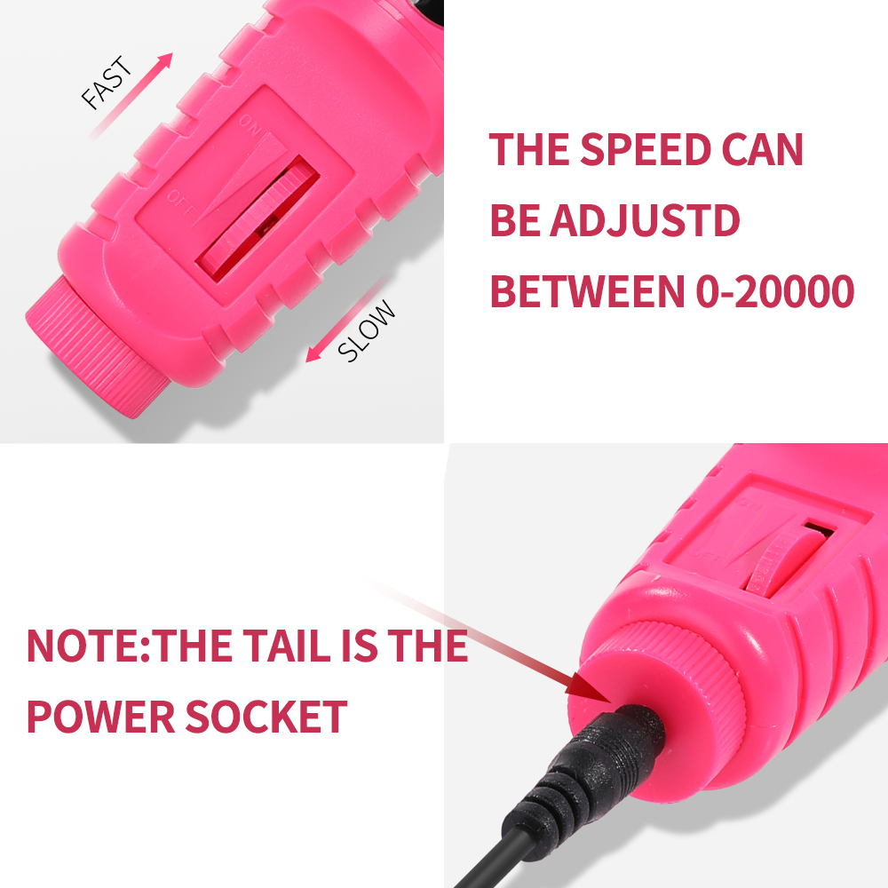 LULAA Portable Electric Nail D – Power Tools Sander recenzja i cena