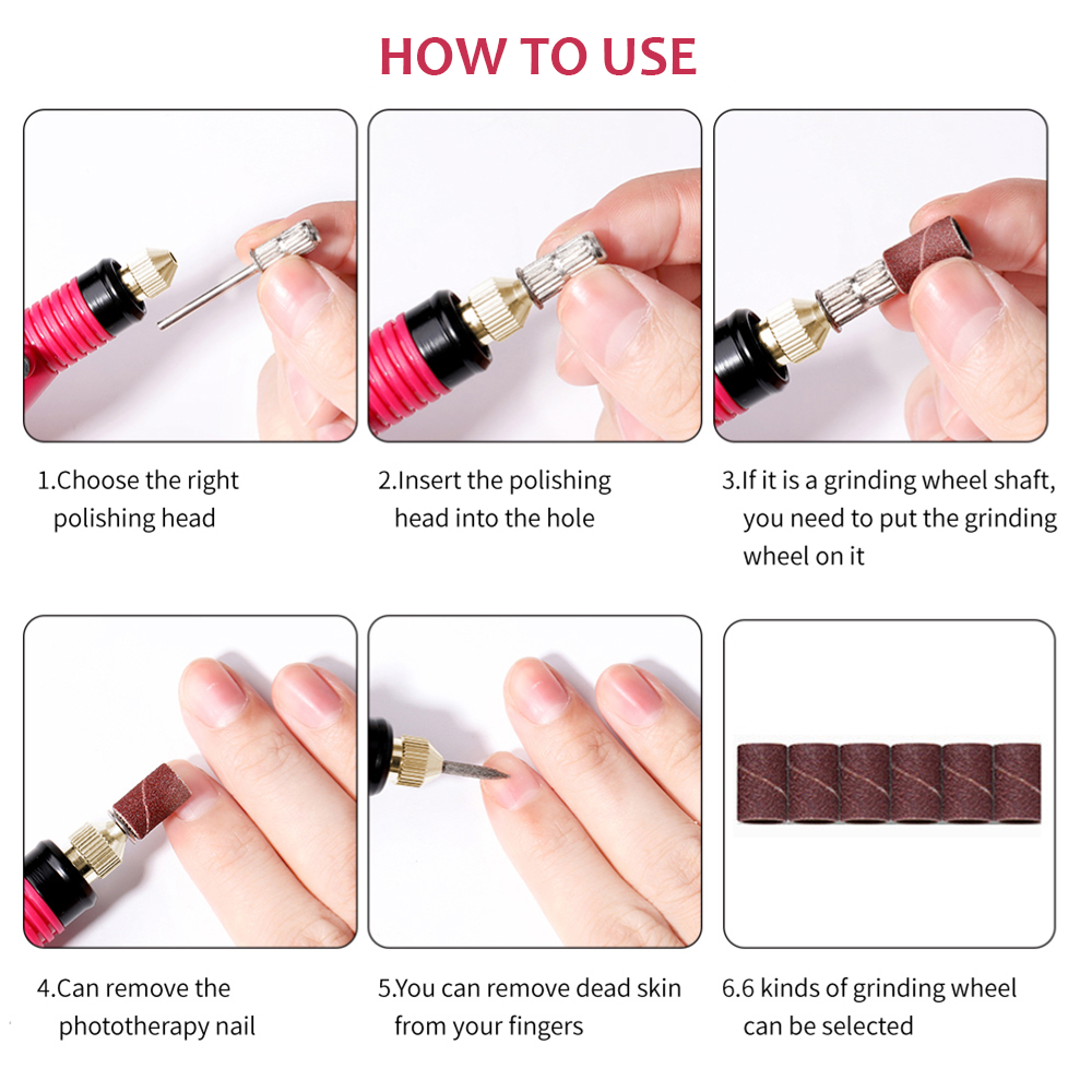 LULAA Portable Electric Nail D – Power Tools Sander recenzja i cena