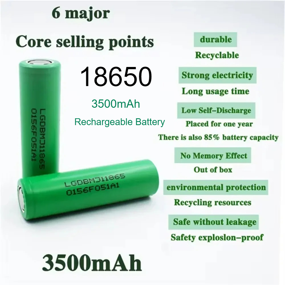 INR18650 MJ1 3500mAh 3.7V 25A  – Power Tools Ltd recenzja i cena