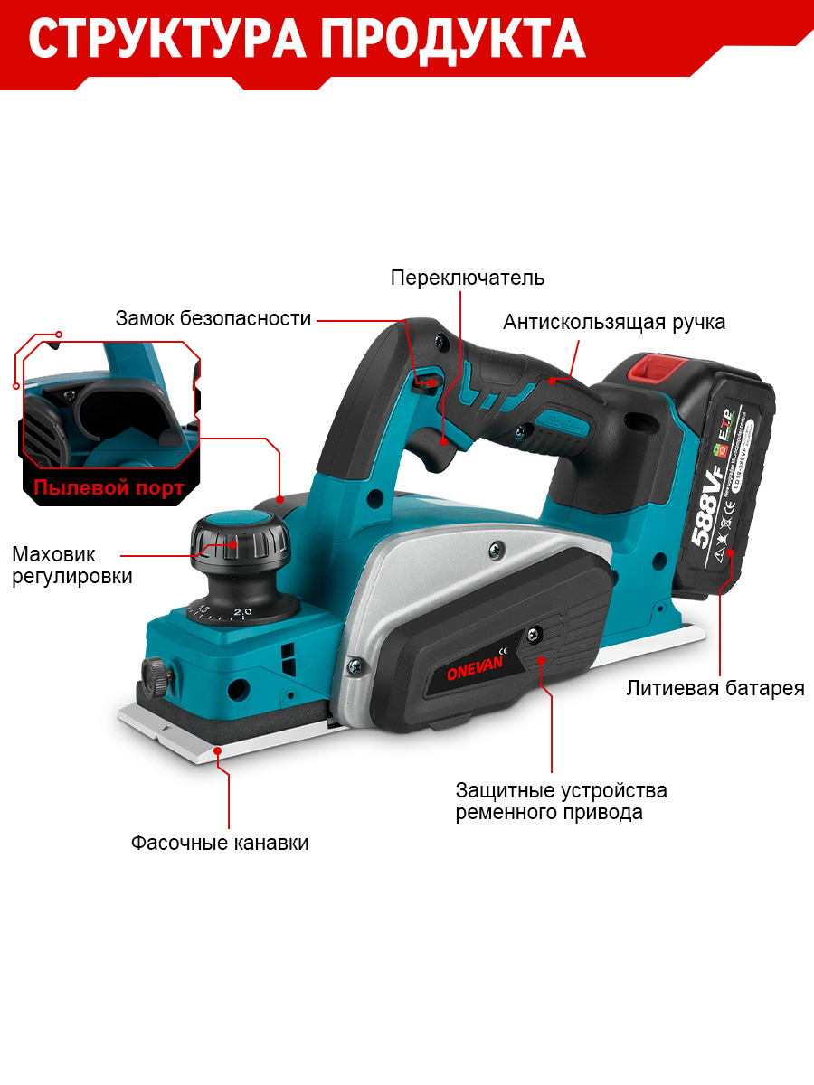 1000w Cordless Mini Wood Handh – Planer Handheld Electric recenzja i cena