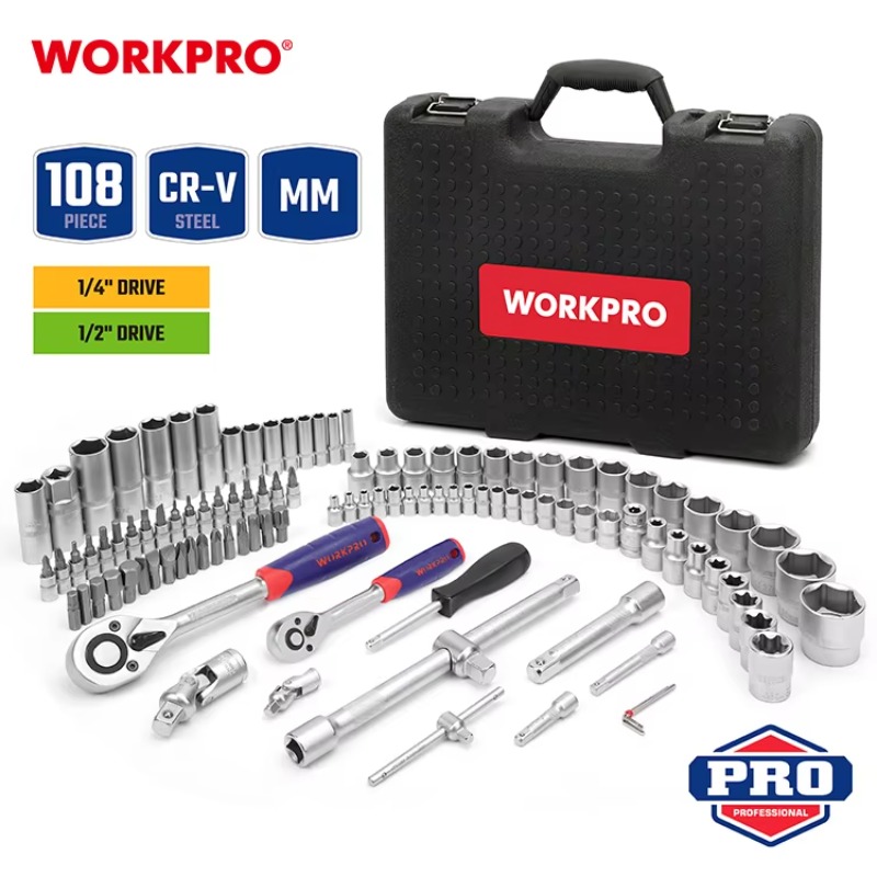 108pcs Professional Mechanics  – Power Tools Professional recenzja i cena