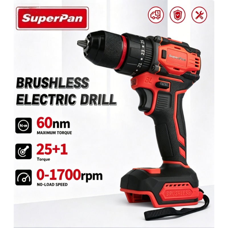 Superpan 60Nm Brushless Cordle – Cordless Drill Driver recenzja i cena