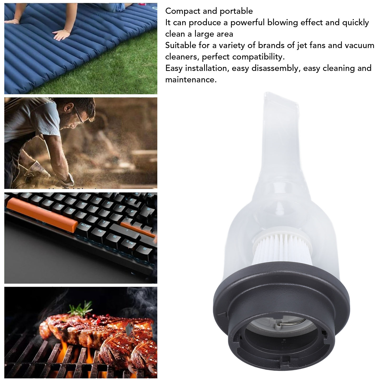 Electric Air Duster Nozzle Pla – Power Tools Keyboard Manager recenzja i cena