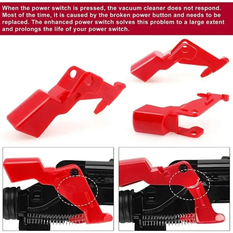 For  Vacuum Cleaner Switch But – Power Tools Red recenzja i cena