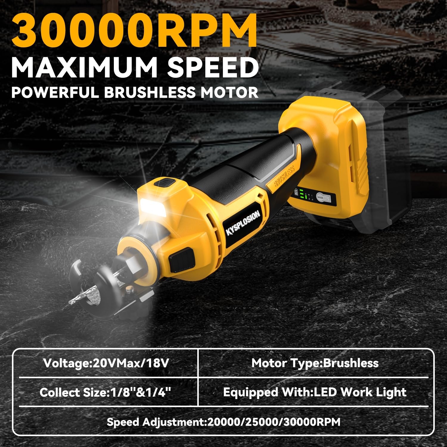 3 Gears Brushless Electric Dry – Power Tools Professional recenzja i cena