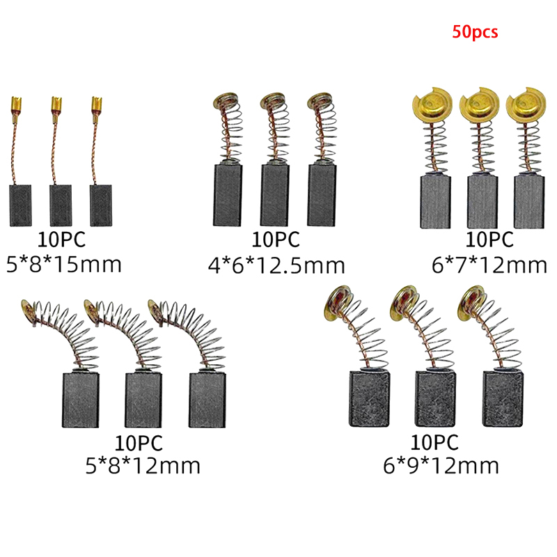 50Pcs Carbon Brush Replacement – Power Tools Sander recenzja i cena