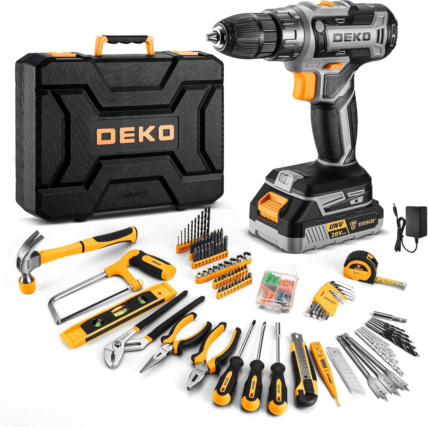 Cordless Drill Tool Kit Set: 2 – Cordless Drill Driver recenzja i cena