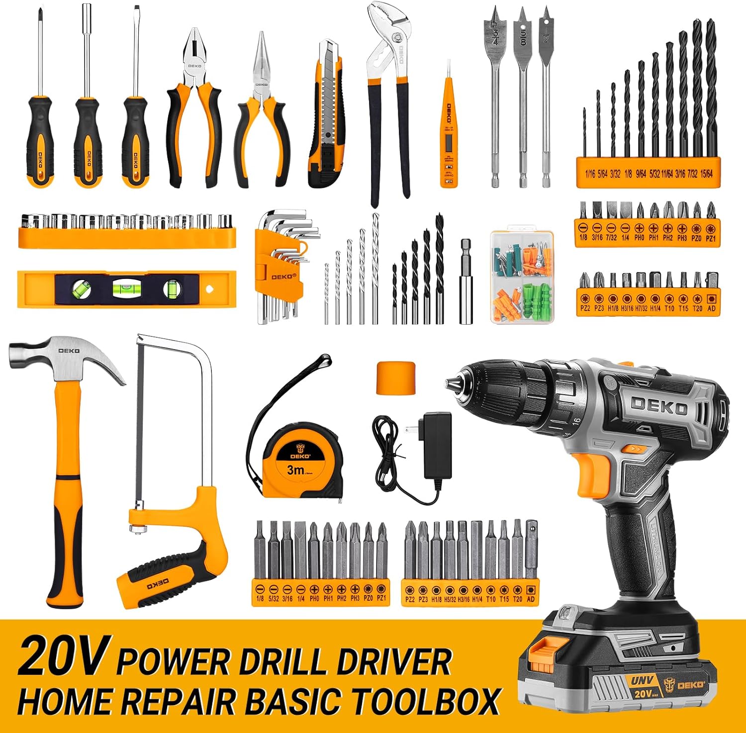 Cordless Drill Tool Kit Set: 2 – Cordless Drill Driver recenzja i cena