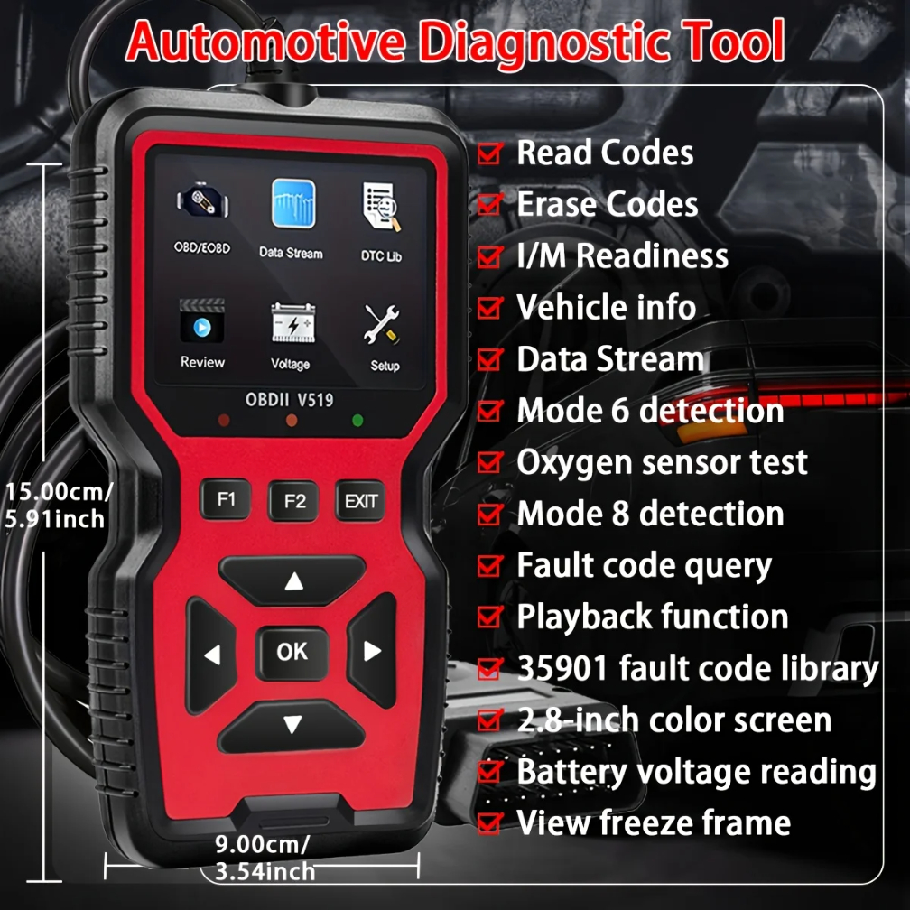 V519 V539 Professional OBD2 Sc – Power Tools Professional recenzja i cena