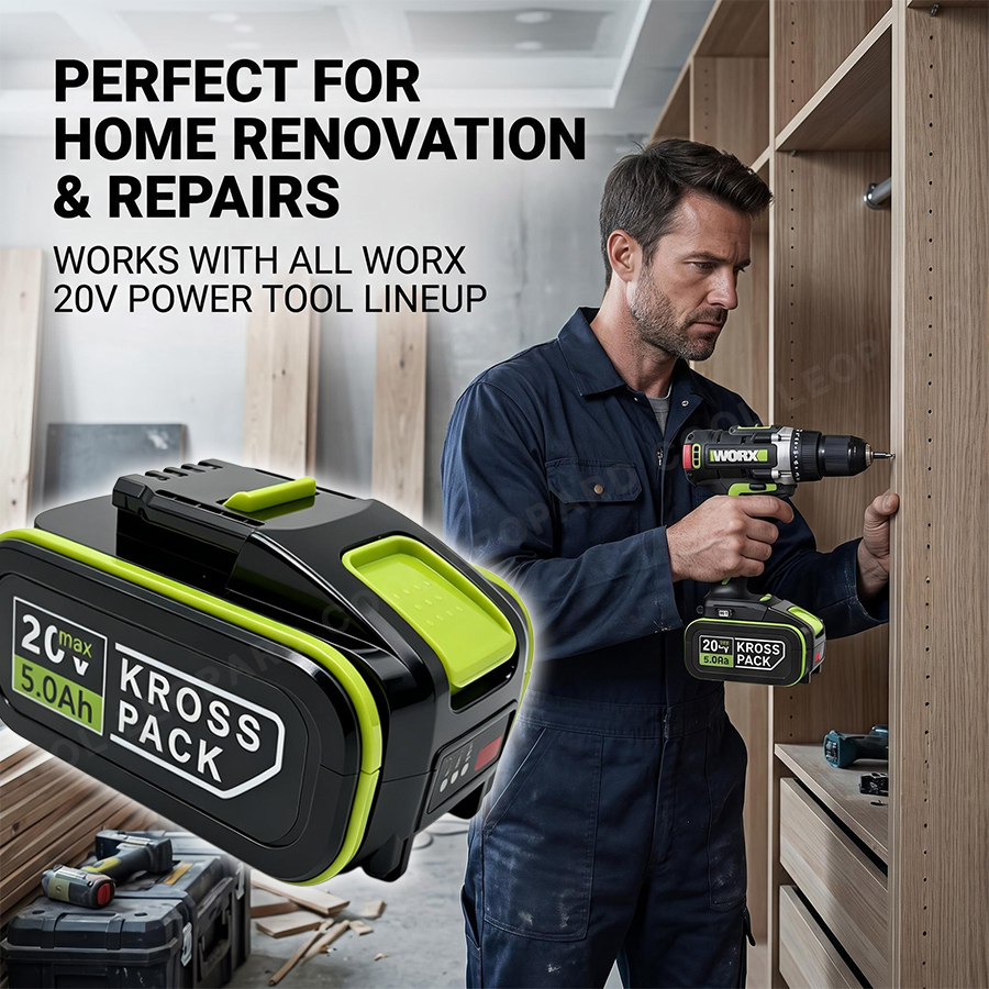 20V 5.0Ah Lithium Battery For  – Power Tools Ltd recenzja i cena