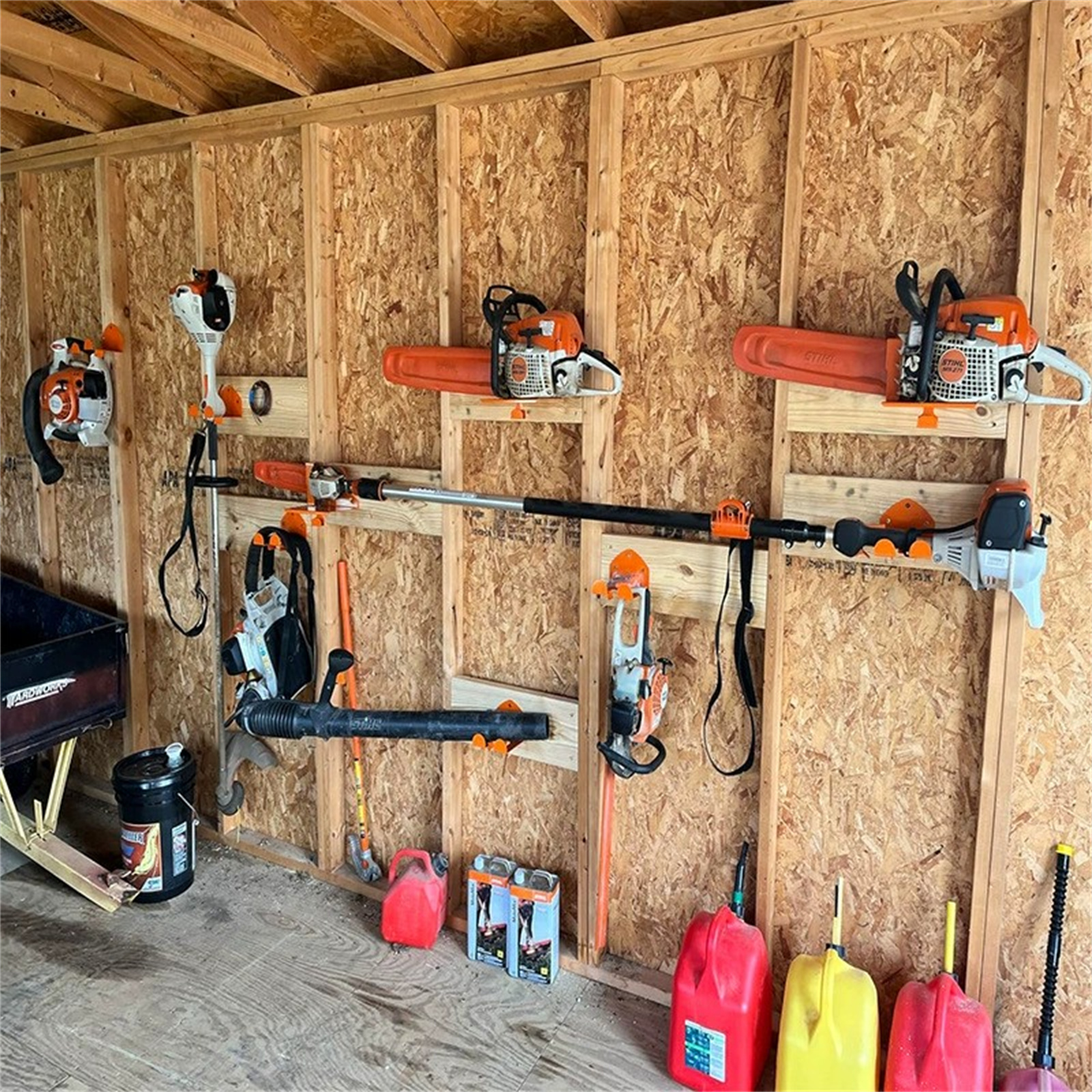 Adjustable Chainsaw Wall Mount – Power Tools Display Rack recenzja i cena