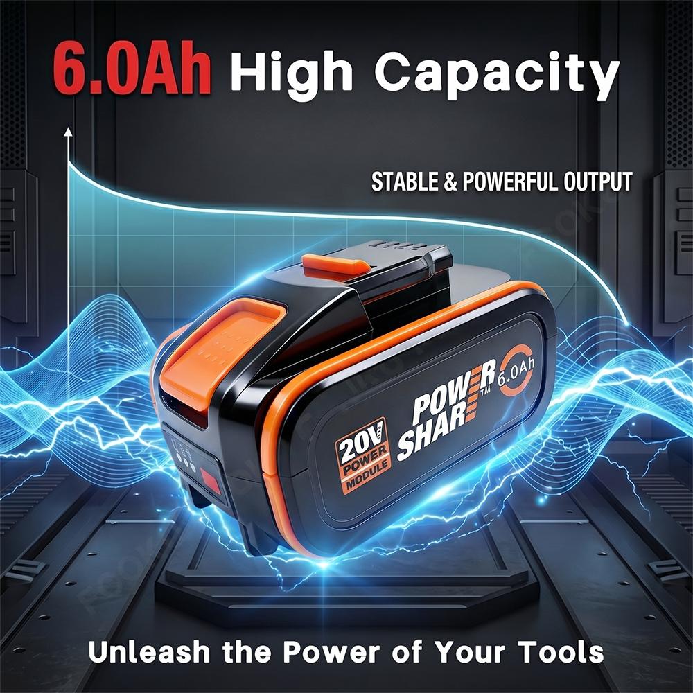 For Worx 20V 6.0Ah High Capaci – Power Tools Ltd recenzja i cena