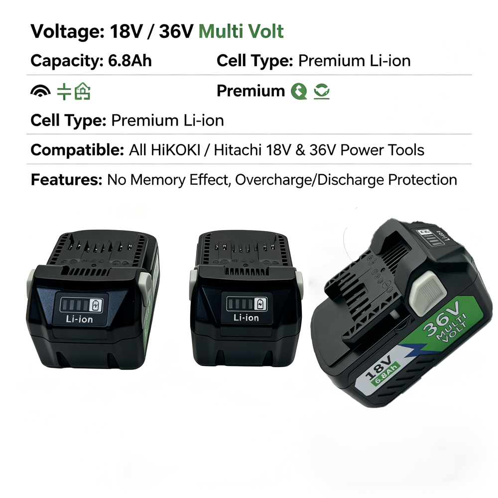 For HiKOKI Hitachi MultiVolt B – Power Tools Ltd recenzja i cena