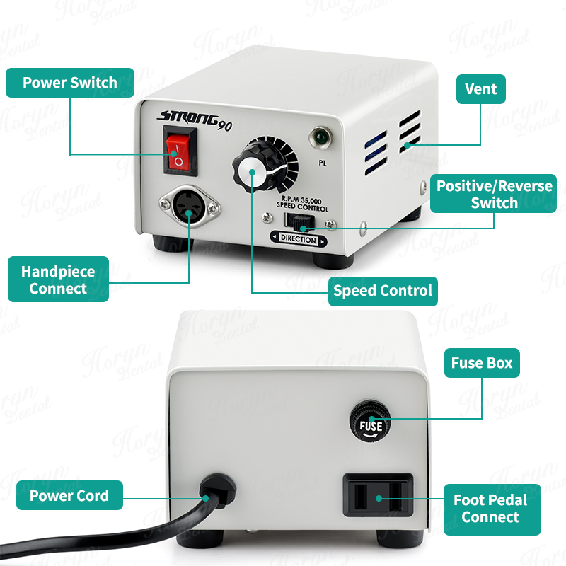 65W Strong 90 Micromotor 102L/ – Power Tools Jobs recenzja i cena