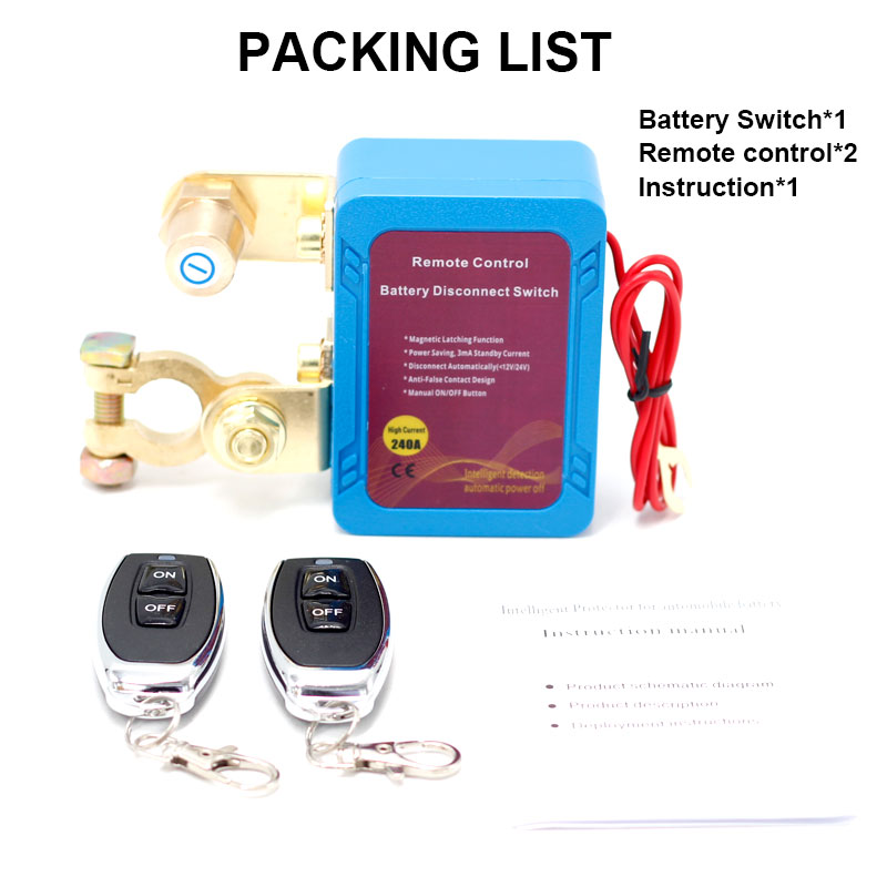 12V 240A Battery Disconnect Sw – Power Tools Manufacturers In China recenzja i cena