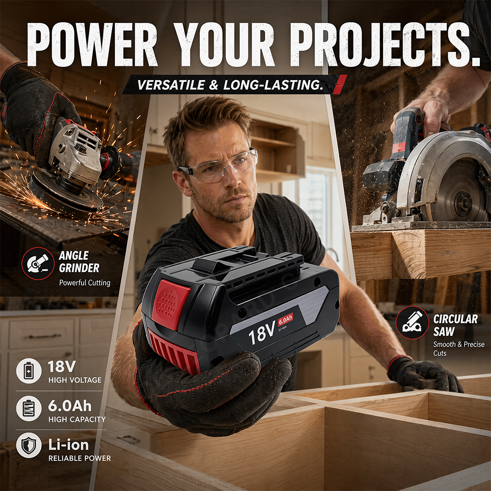 18V 6.0Ah Li-ion Battery for B – Power Tools Ltd recenzja i cena